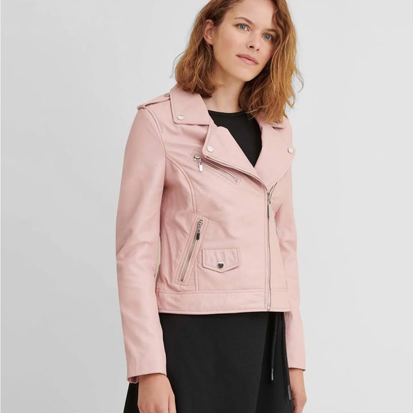 Wilson’s Leather Claire Asymmetrical Moto Leather Jacket - Picture 7 of 7